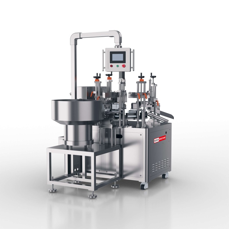 HX-005S2 tube filling machine and sealing machine